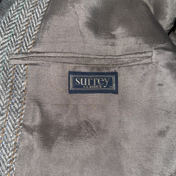 Surrey Classic Herringbone Sport Coat - Picture 7 of 11
